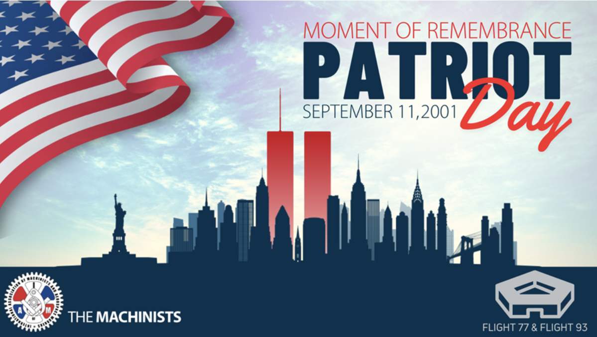 20 Years Later: IAM Remembers 9/11