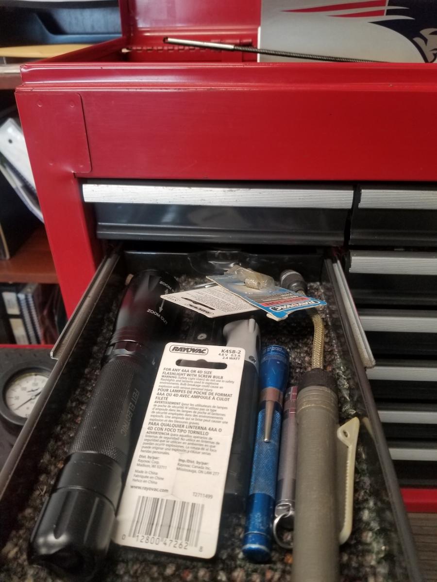 Paul Armstrong Tool Box Auction Victory Lodge 1725