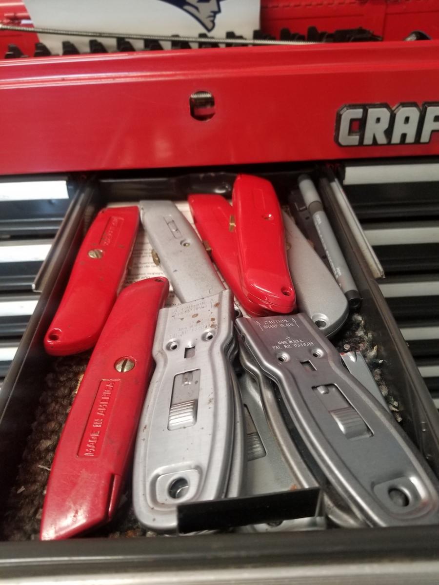 Paul Armstrong Tool Box Auction Victory Lodge 1725